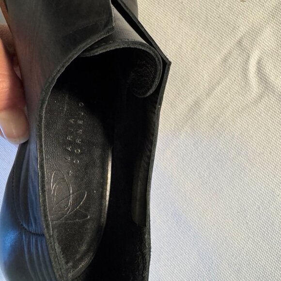 Maria Cornejo Black leather flat - Picture 6 of 7